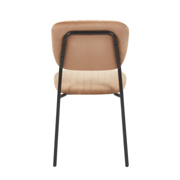 Krzesło velvet (cappuccino) K19-FX