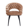 Krzesło velvet - Riviera 24 cappuccino K20-FX (B)