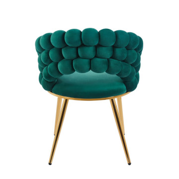 Krzesło velvet (zielone) K20-FX