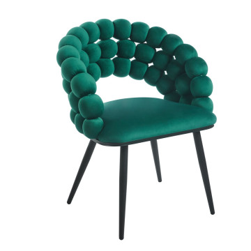 Krzesło velvet (zielone) K20-FX
