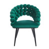 Krzesło velvet (zielone) K20-FX