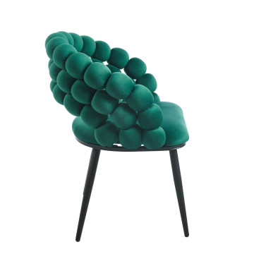 Krzesło velvet (zielone) K20-FX