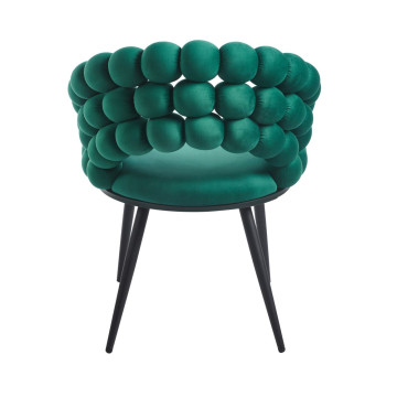 Krzesło velvet (zielone) K20-FX