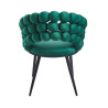 Krzesło velvet (zielone) K20-FX