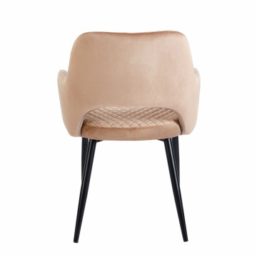 Krzesło velvet - Riviera 24 cappuccino K3-FX (B)