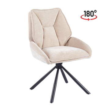 PRZEDSPRZEDAŻ -15% do 09.06 ! Krzesło beżowe Vibe 06 K41-FX K41-FX