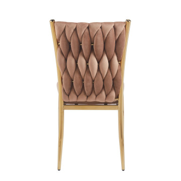 Krzesło velvet - Riviera 24 cappuccino K37-FX (G)