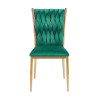 Krzesło velvet - Riviera 38 zielone K37-FX (G)