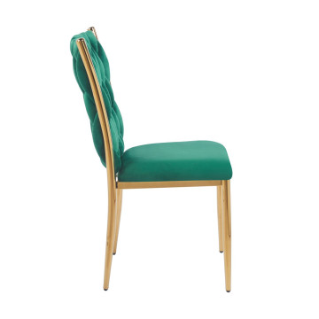Krzesło velvet - Riviera 38 zielone K37-FX (G)