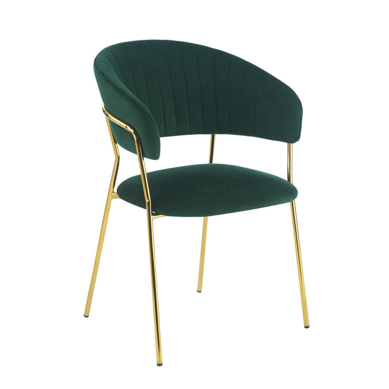 Krzesło velvet - Riviera 38 zielone K4-FX (G)