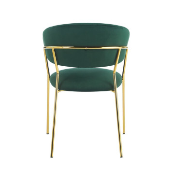 Krzesło velvet - Riviera 38 zielone K4-FX (G)