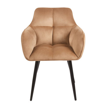 Krzesło velvet (cappuccino) K40-FX