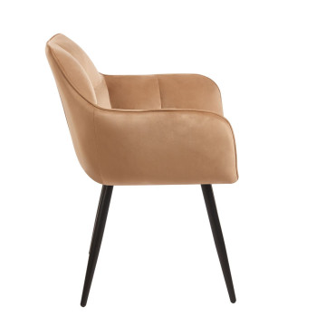Krzesło velvet (cappuccino) K40-FX
