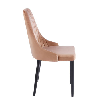 Krzesło velvet - Riviera 24 cappuccino K44-FX