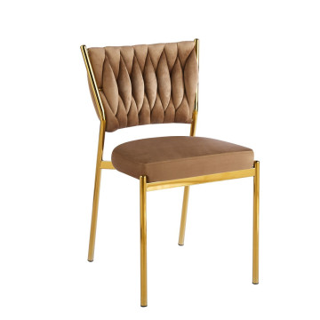 PRZEDSPRZEDAŻ -15% do 20.05 ! Krzesło velvet - Riviera 24 cappuccino K45-FX