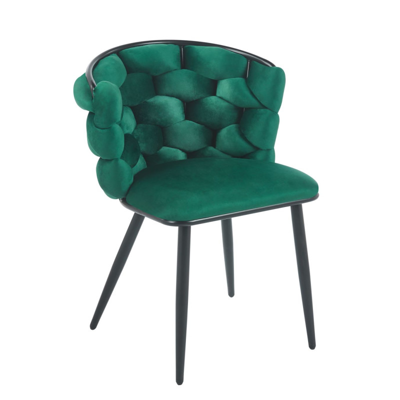 Krzesło velvet (zielony) K47-FX (B)
