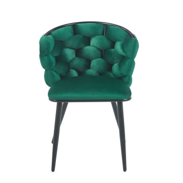Krzesło velvet (zielony) K47-FX (B)
