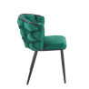Krzesło velvet (zielony) K47-FX (B)