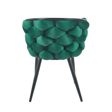 Krzesło velvet (zielony) K47-FX (B)