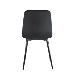 Krzesło velvet (czarne) K5-FX