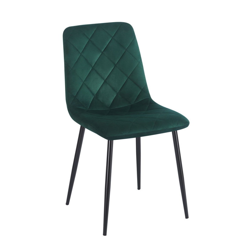 Krzesło velvet - Riviera 38 zielone K6-FX (B)