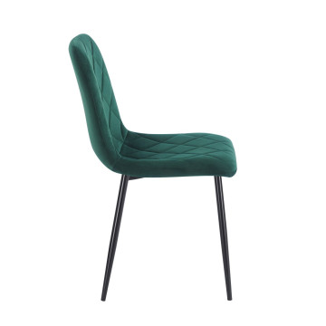 Krzesło velvet - Riviera 38 zielone K6-FX (B)