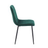 Krzesło velvet - Riviera 38 zielone K6-FX (B)