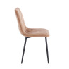 Krzesło velvet - Riviera 24 cappuccino K6-FX (B)