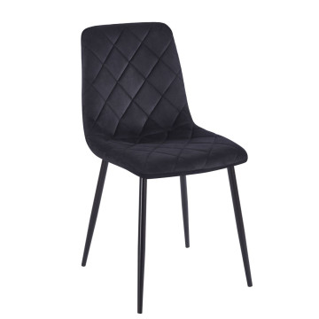 Krzesło velvet - Riviera 100 czarne K6-FX (B)