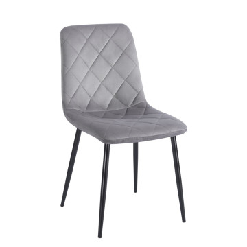 Krzesło velvet - Riviera 91 szare K6-FX (B)