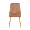 Krzesło velvet - Riviera 24 cappuccino K6-FX (G)