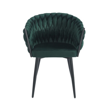 Krzesło velvet - Riviera 38 zielone K7-FX (B)
