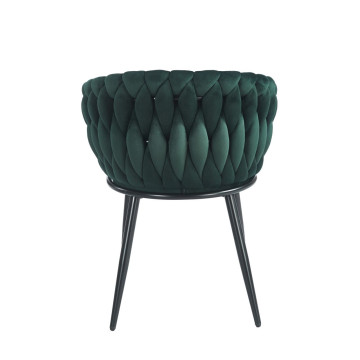 Krzesło velvet - Riviera 38 zielone K7-FX (B)