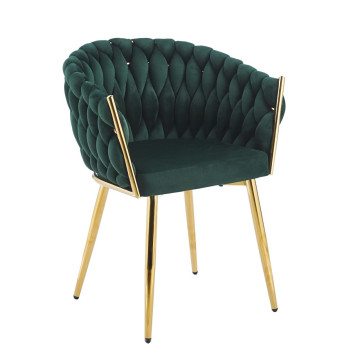 Krzesło velvet - Riviera 38 zielone K7-FX (G)