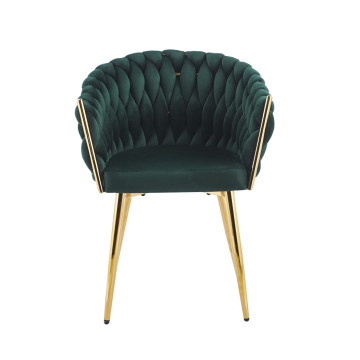 Krzesło velvet - Riviera 38 zielone K7-FX (G)