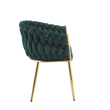 Krzesło velvet - Riviera 38 zielone K7-FX (G)