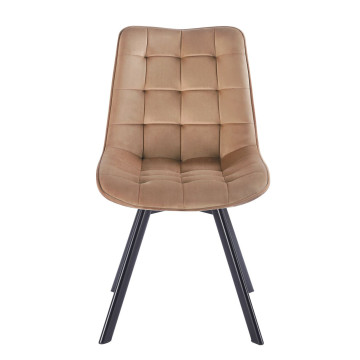 Krzesło velvet - Riviera 24 cappuccino KO265-FX