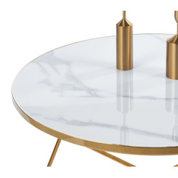 Ława (biały marmur) 80 L12-FX (G)