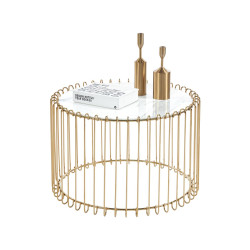 Ława (biały marmur) 60 L13-FX (G)