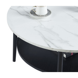 Ława (biały marmur) 80 L14-FX (80)