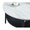 Ława (biały marmur) 80 L14-FX (80)