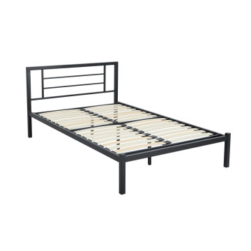 Łóżko metalowe 120x200 (czarne) LM2-FX