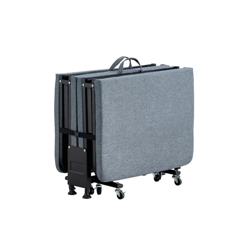 Łóżko składane z materacem 90x200 LM8-FX