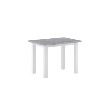 Stół (beton/biały) 70x100 MONTE