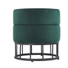 Puf velvet - Riviera 38 zielony P3-FX (B)