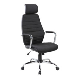 Fotel biurowy czarny QZY-41H
