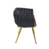 Sofa velvet - Riviera 100 czarna SF2-FX (G)