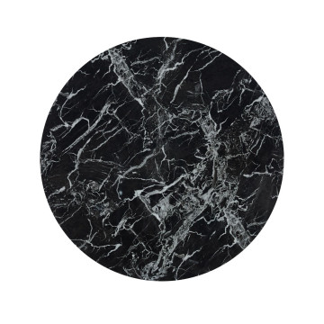 Stół (czarny marmur/złoty) 100x100 ST19-FX