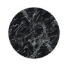 Stół (czarny marmur/złoty) 100x100 ST19-FX