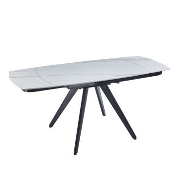 Stół rozkładany (biały marmur) 120(180)x80 ST31-FX